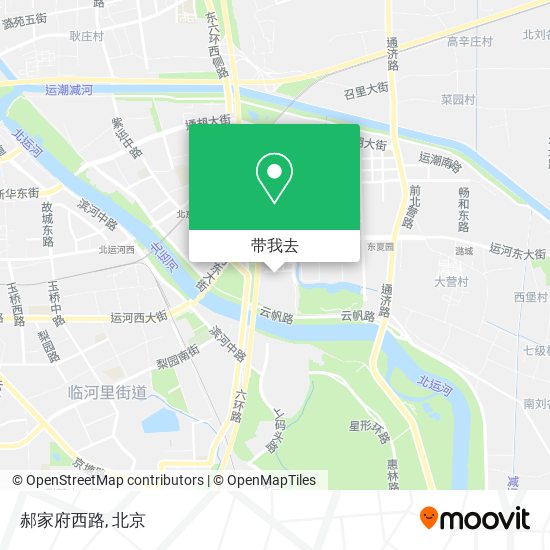 郝家府西路地图