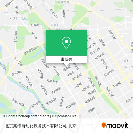 北京兆维自动化设备技术有限公司地图