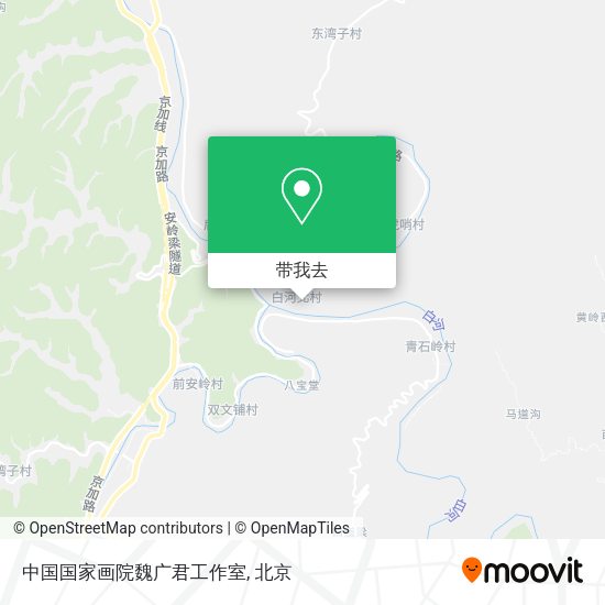 中国国家画院魏广君工作室地图
