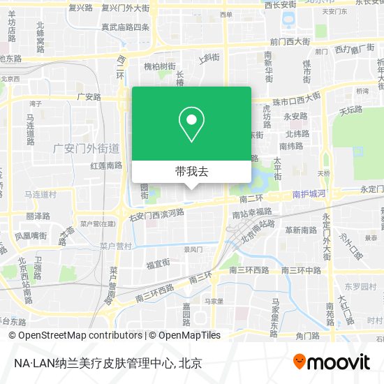 NA·LAN纳兰美疗皮肤管理中心地图