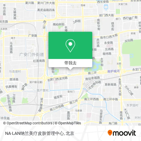 NA·LAN纳兰美疗皮肤管理中心地图