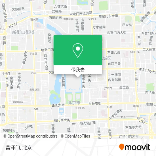 昌泽门地图