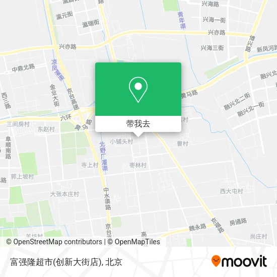 富强隆超市(创新大街店)地图