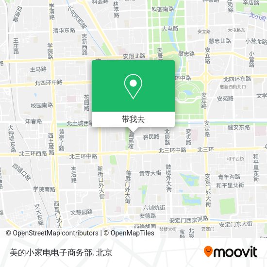 美的小家电电子商务部地图