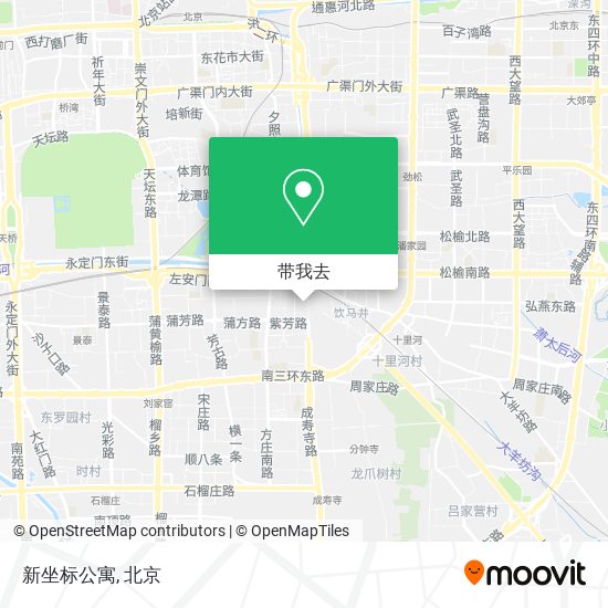 新坐标公寓地图