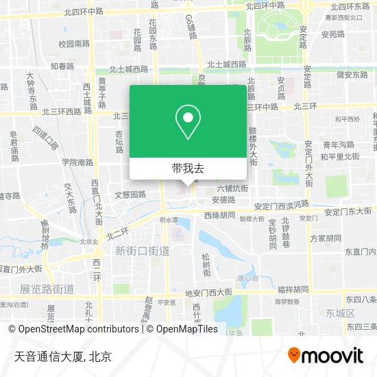 天音通信大厦地图