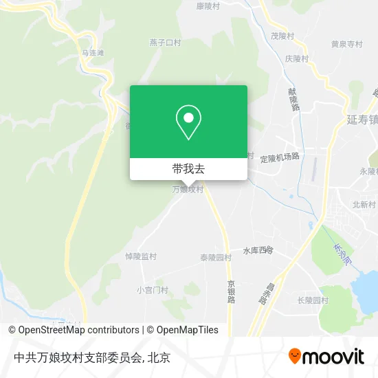 中共万娘坟村支部委员会地图