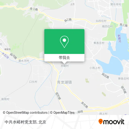 中共水峪村党支部地图