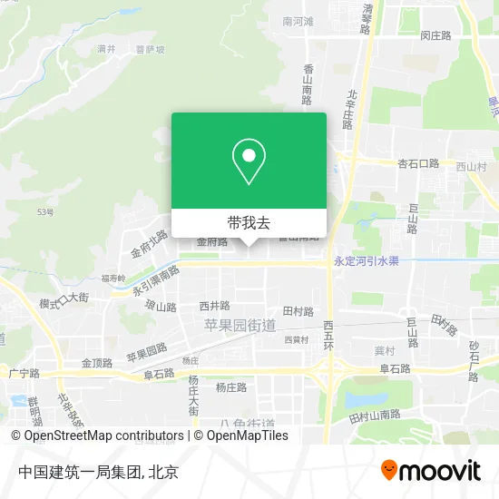 中国建筑一局集团地图