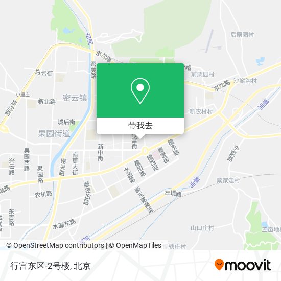 行宫东区-2号楼地图