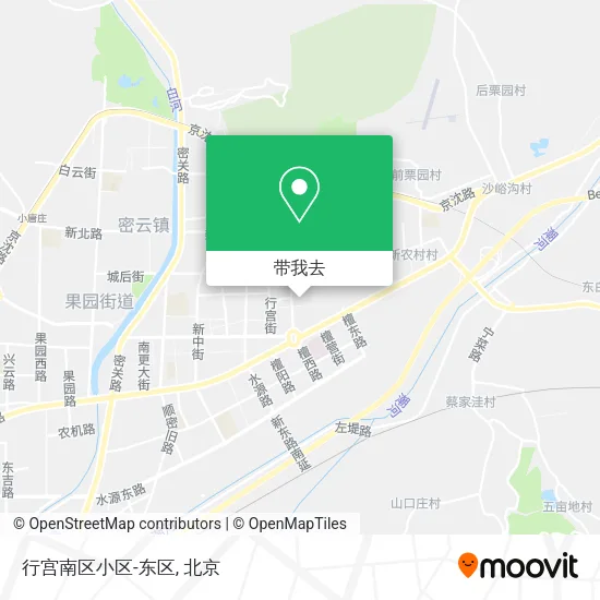 行宫南区小区-东区地图