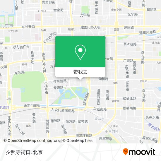 夕照寺街口地图