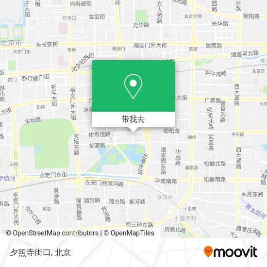 夕照寺街口地图