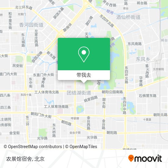 农展馆宿舍地图