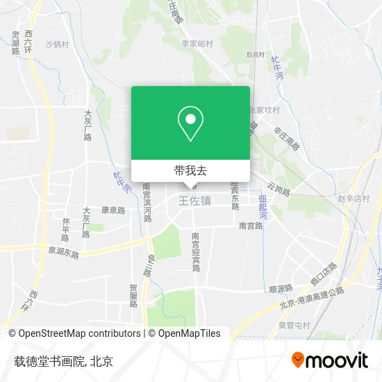 载德堂书画院地图