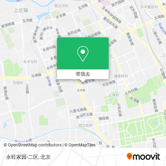 永旺家园-二区地图