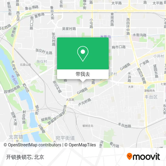 开锁换锁芯地图