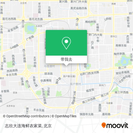 志欣大连海鲜农家菜地图