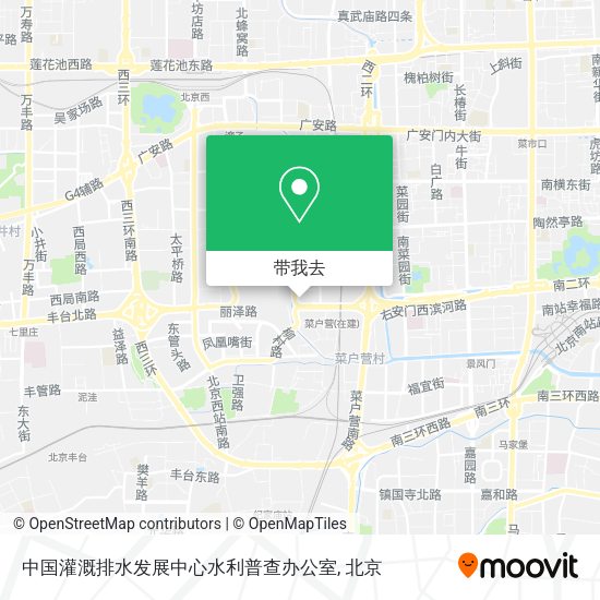 中国灌溉排水发展中心水利普查办公室地图