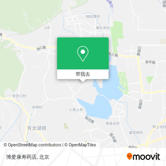 博爱康寿药店地图