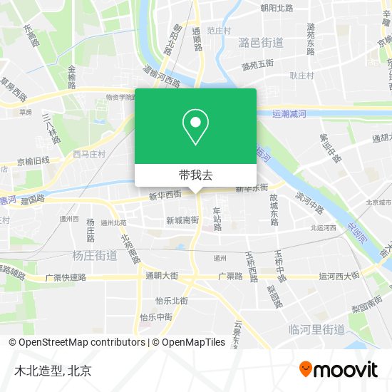 木北造型地图