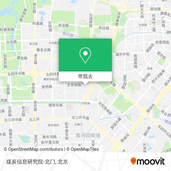 煤炭信息研究院-北门地图