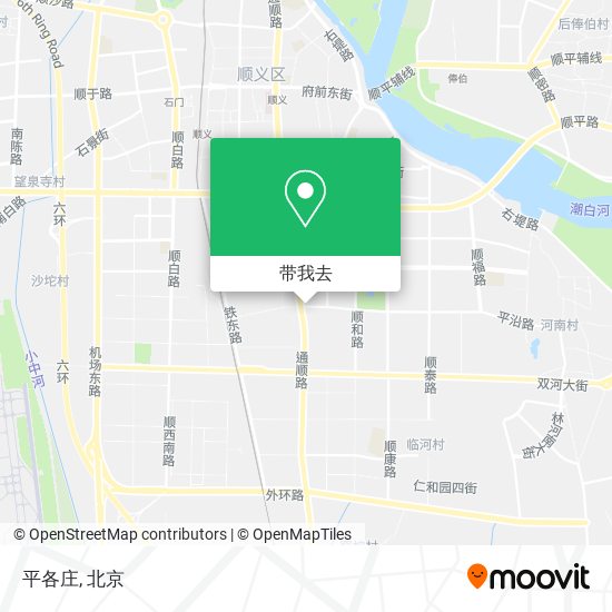平各庄地图