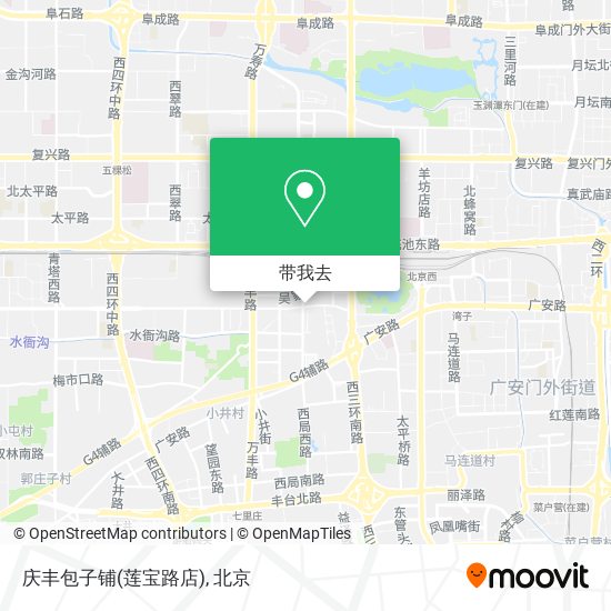 庆丰包子铺(莲宝路店)地图