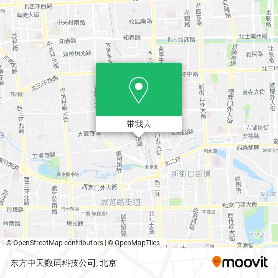 东方中天数码科技公司地图