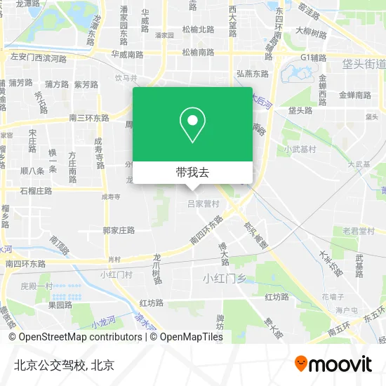 北京公交驾校地图