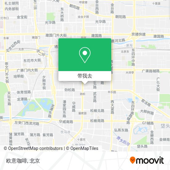 欧意咖啡地图