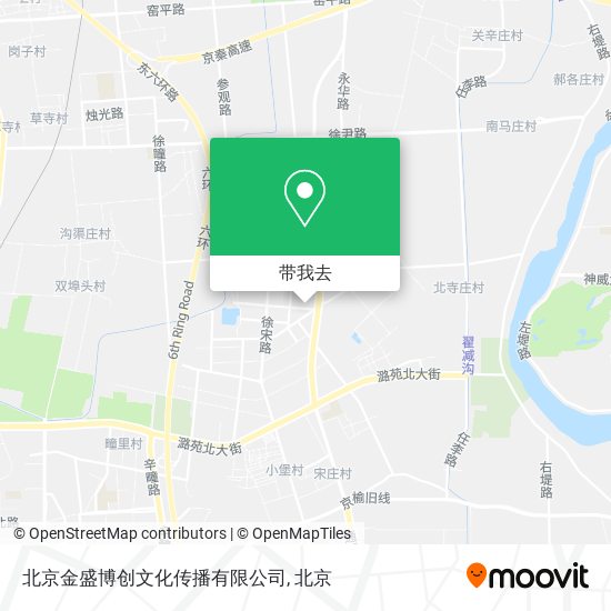 北京金盛博创文化传播有限公司地图