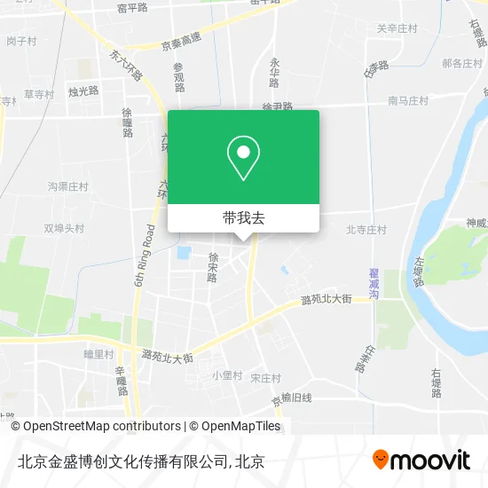 北京金盛博创文化传播有限公司地图