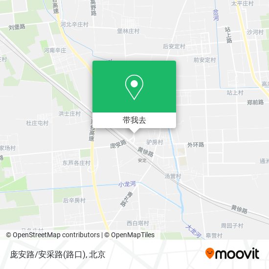 庞安路/安采路(路口)地图