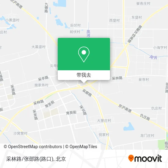 采林路/张邵路(路口)地图
