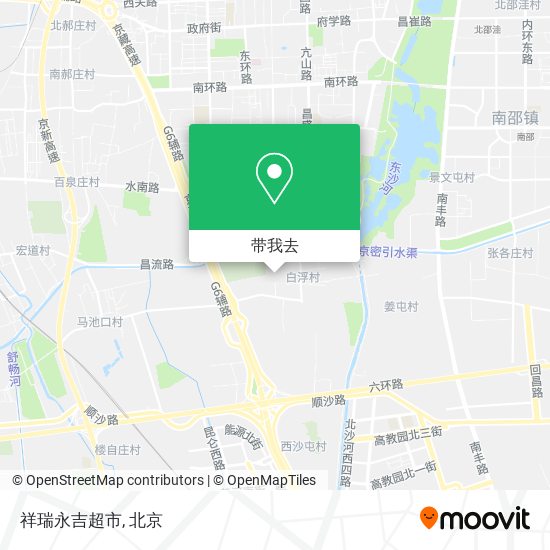 祥瑞永吉超市地图