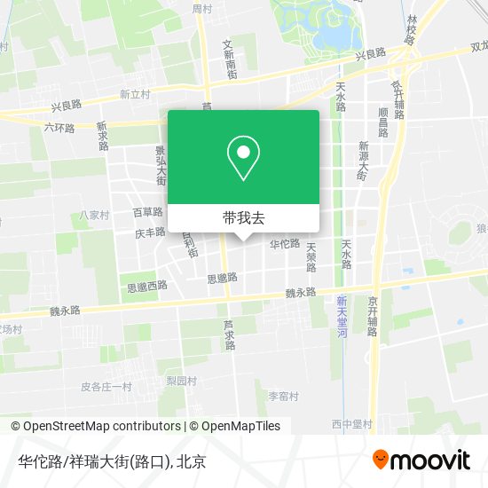 华佗路/祥瑞大街(路口)地图