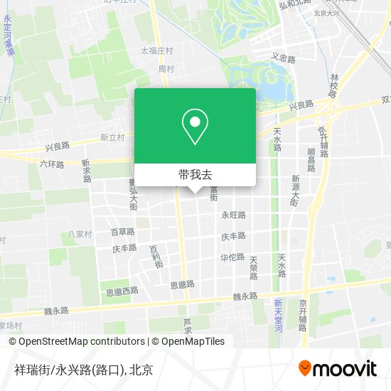祥瑞街/永兴路(路口)地图