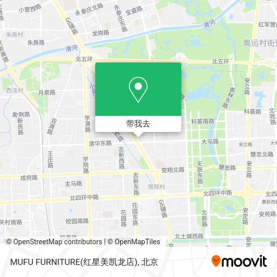 MUFU FURNITURE(红星美凯龙店)地图