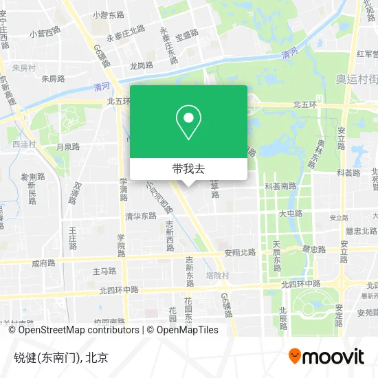 锐健(东南门)地图