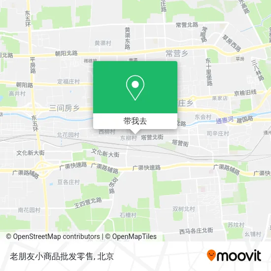 老朋友小商品批发零售地图