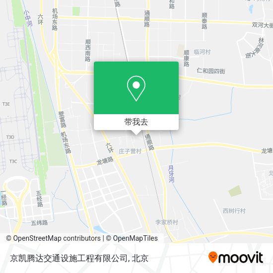 京凯腾达交通设施工程有限公司地图