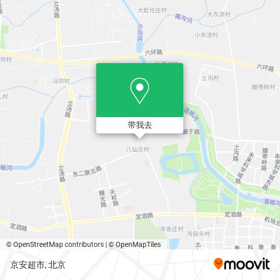 京安超市地图