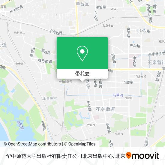 华中师范大学出版社有限责任公司北京出版中心地图