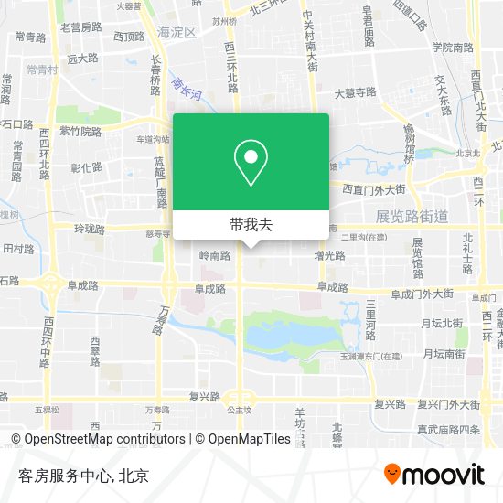 客房服务中心地图