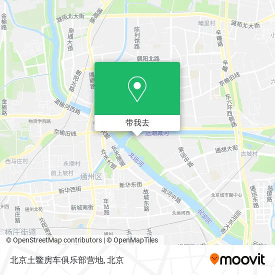 北京土鳖房车俱乐部营地地图