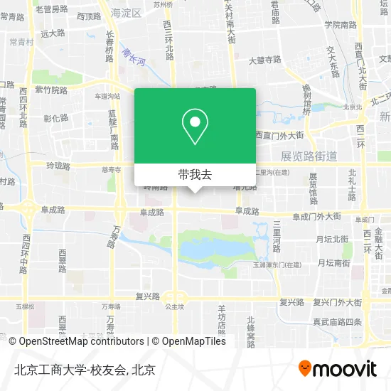 北京工商大学-校友会地图