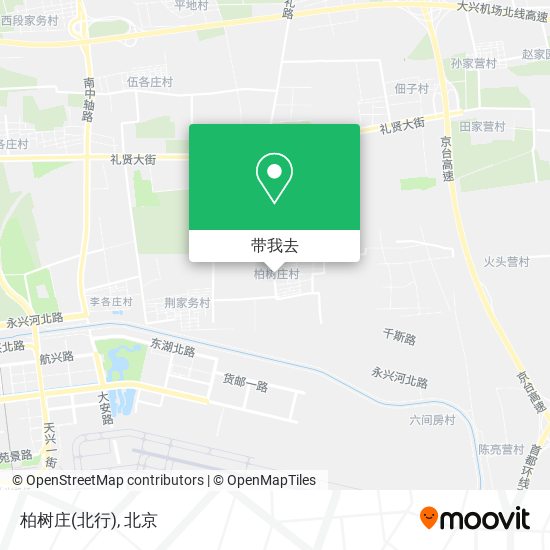 柏树庄(北行)地图