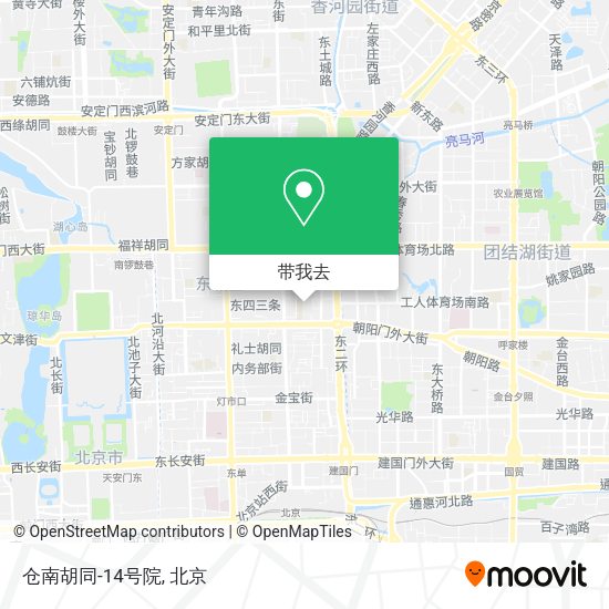仓南胡同-14号院地图