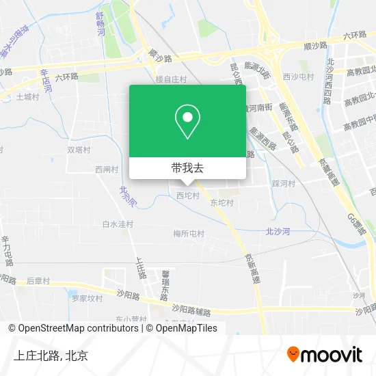 上庄北路地图